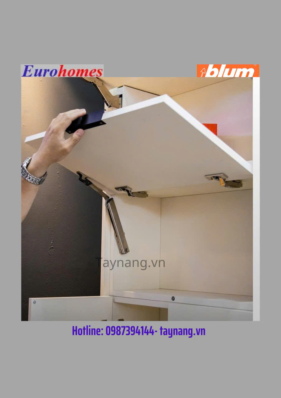 Tay nâng AVENTOS HK-XS nhấn mở TIP-ON 20K1500T