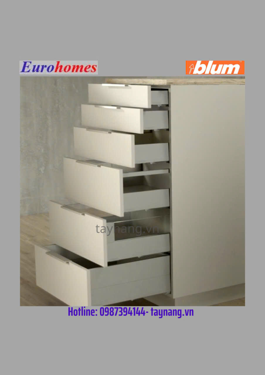 Ray hộp MERIVOBOX R3 màu trắng sữa