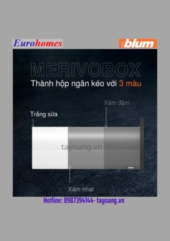 Ray hộp MERIVOBOX R3 màu trắng sữa
