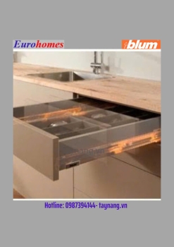 ray nâng cấp tải trọng cho MERIVOBOX dài 500mm giảm chấn với tải trọng đặc biệt(70kg)