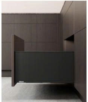 Ray hộp LEGRABOX F màu xám