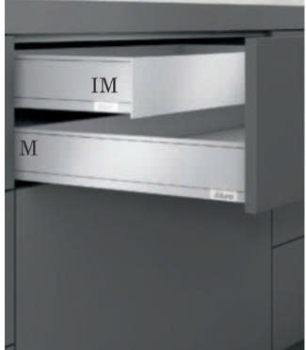 Ray hộp LEGRABOX IM màu trắng